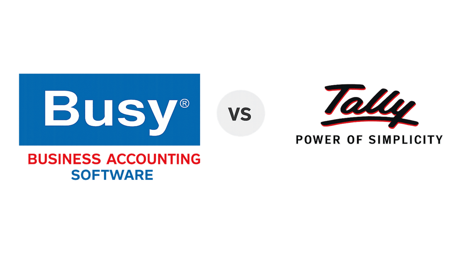 TALLY vs BUSY
